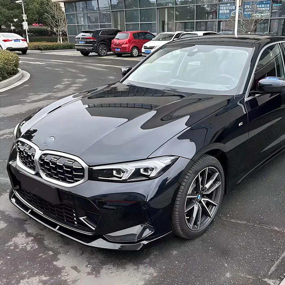MP Style Front Bumper Splitter Lip Spoiler Guard Body Kit For BMW G20 G21 M-Sport 320i 325i 330i 320d M340i LCI 2022-2024 Tuning