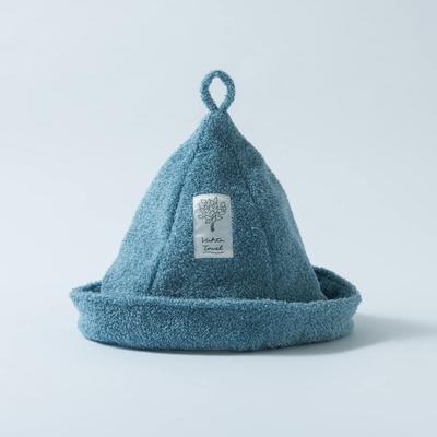 Hartwell Japanese-made Vihta Sauna Hat Towel, Blue, Imabari-made
