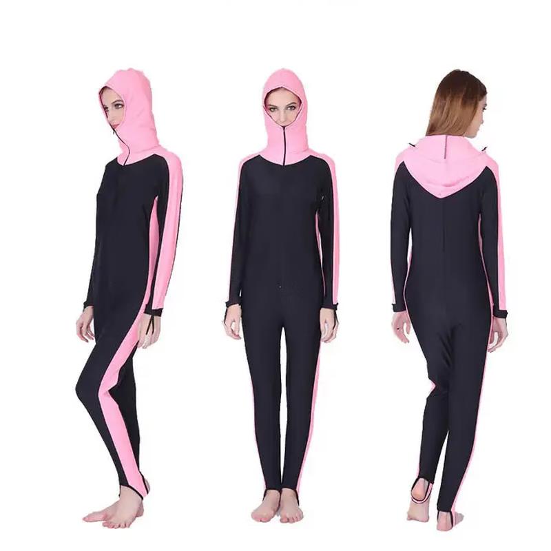 SBART Women s One-Piece Padded Wetsuit Rash Guard L