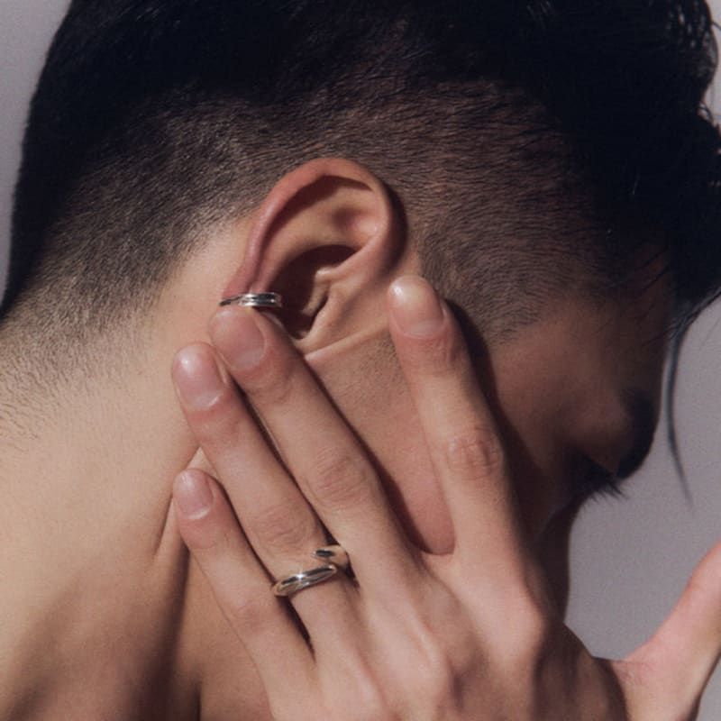 Hustad 234 Flower Ring _ 925 Silver Ring