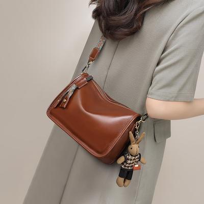 Bag Premium Crossbody Underarm Bag One Shoulder Large Capacity Leather Pillow Women'S Bag Luggage