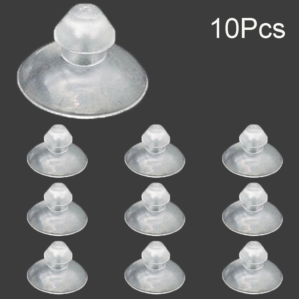 10Pcs Without Hooks Anti-Collision Suck Pads Plastic Suction Cup Pads  Home Decoration