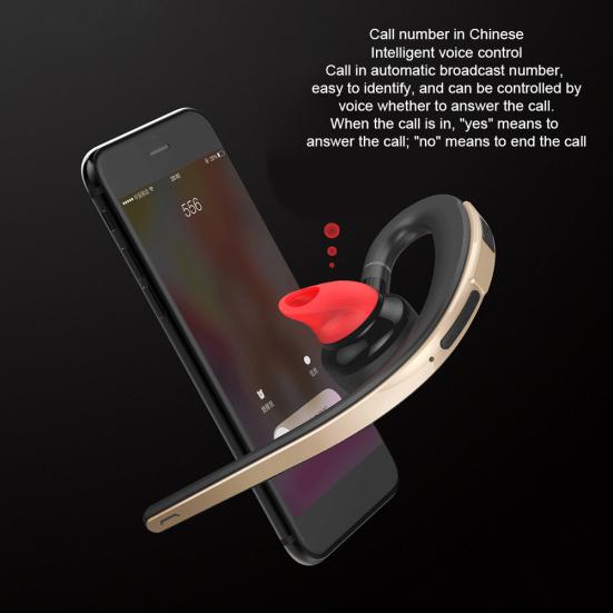 S30 Handsfree Bluetooth-compatible 4.1 Ear Hook Stereo Wireless Voice Control Earphones