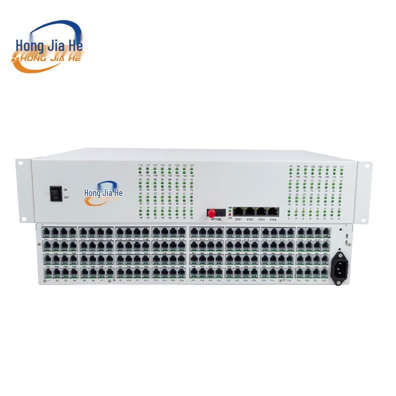 HONGJIAHE JH-128P4FE-G Telephone & Ethernet Optical Transceiver