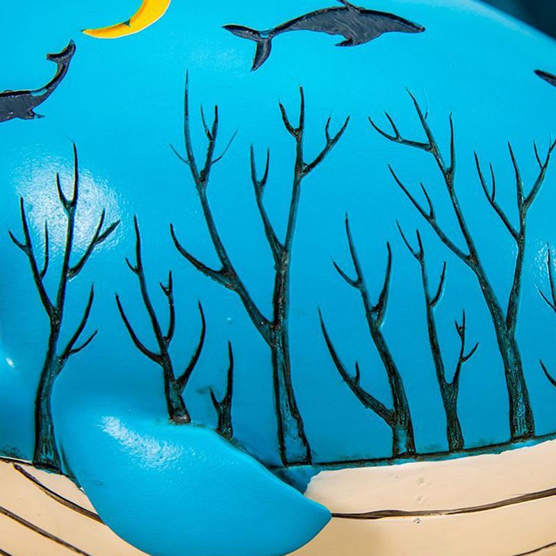 Whale Tissue Box Living Room Storage Decoration Boxes Multifunctional Organization Ornament Tissue Box Art Creative Design Boxes