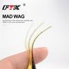 FTK 15 Stück/1 Packung Soft Shad Oar Tail Silikonköder 10 cm Meeresangelköder zum Schwimmen, Swinger, künstliches Angelgerät