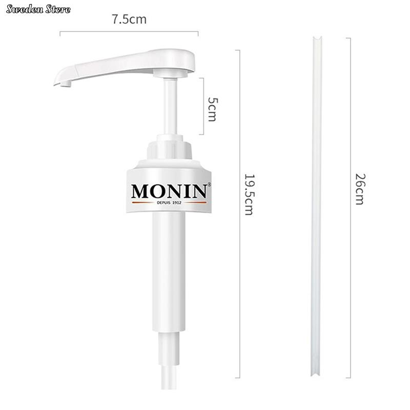 1pc 10ml Coffee Dispenser Syrup Pump Black Liquid Dispenser for Syrup