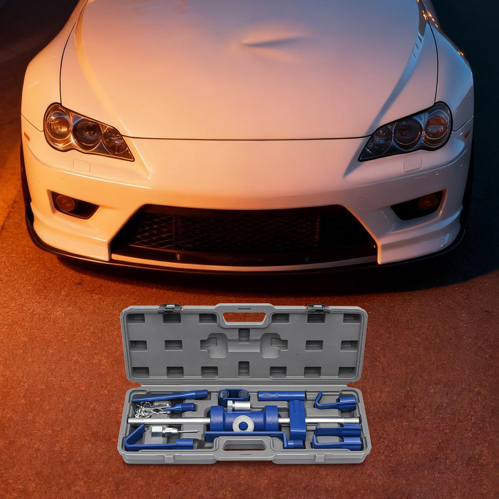 Dent Puller Kit, Automotive Slide Hammer & Frame Repair Tool Set for Efficient Car Body Dent Removal with Portable Carrying Case
