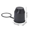 Trailer Hitch Ball Tow Bar Cover Trailer Ball Protective Cover Tow Ball Protector with Hook Trailer Hitch Ball Cover Replacement