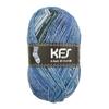 Opal Kesennuma Yarn, Color, 6-ply, "Pocchari-kun" (KFS160), Ocean/Blue Tones.