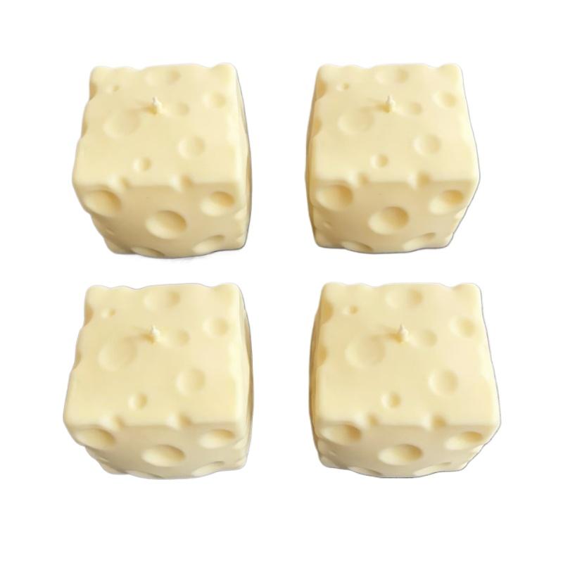--Cubo di Formaggio Jumbo Palla Antistress Grande Forma di Formaggio Palla da Spremere Non Rimbalzante Giocattolo Fidget Asmr Sensoriale Antistress Regalo per Festival