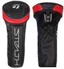 TaylorMade Golf Stealth Black/Red Fairway Wood Headcover