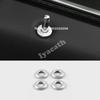 For Jeep Grand Cherokee WK2 2014-  ABS Chrome Steering Wheel Door Bowl Window Lift Button Gear Box AC Vent  Seat Back Cover