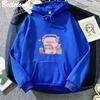 Cute Little Piggy Gamer with Headphones Hoodies Women Kawaii Streetwear Sweatshirts Graphic Pullovers Clothing