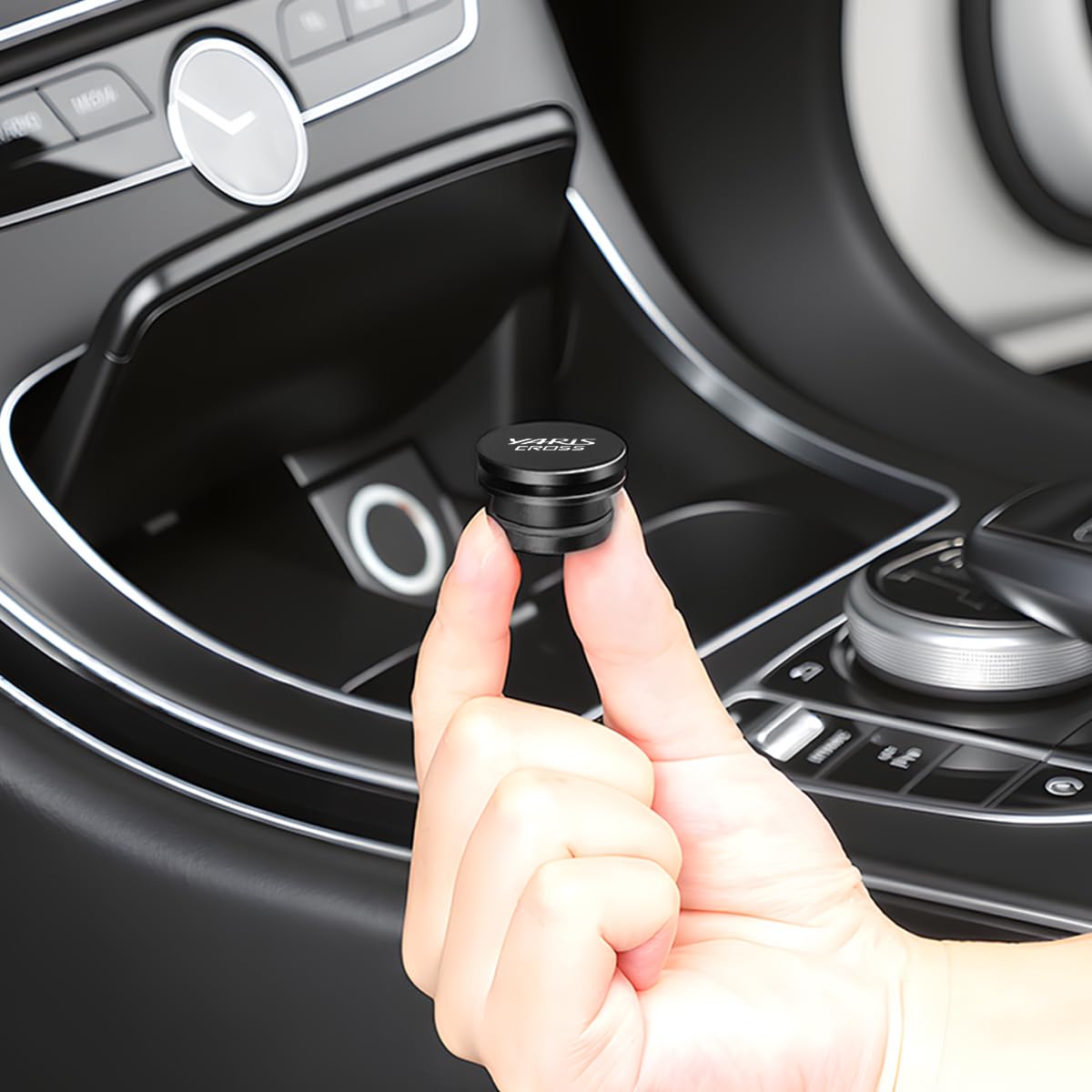 Yaris Cross Car Cigarette Socket Cap YARiS CROSS Exclusive Accessories Exclusive for Yaris Cross чёрный