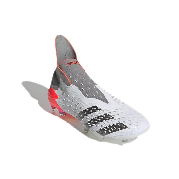 Predator Freak+ Adidas Fg 'Demonskin - White Solar Red' Unisex FY6239