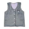 Room Vest Kuromi 140cm with Name Space On Tag 316849 Kids'