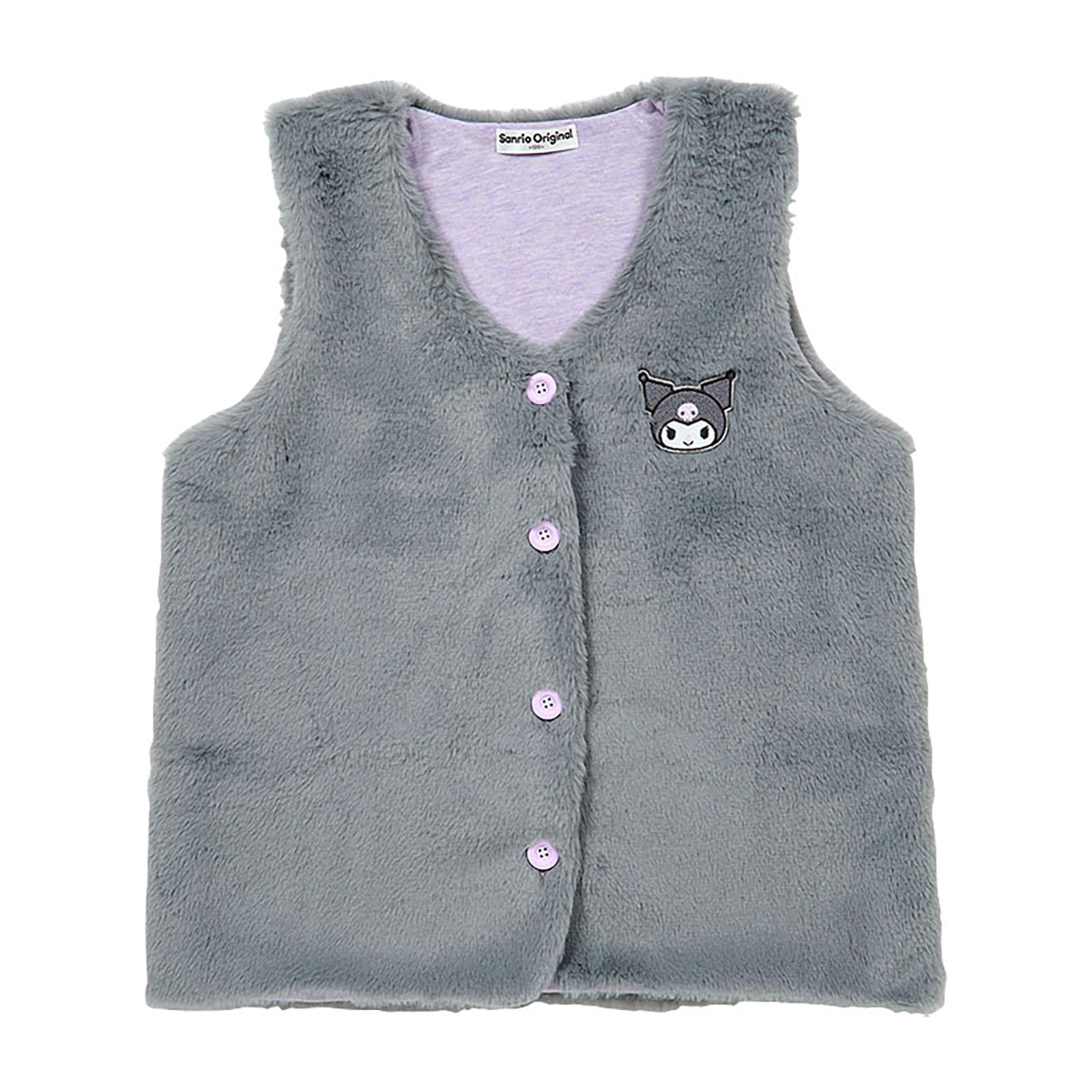 Sanrio Room Vest Kuromi 140cm with Name Space on Tag 316849 Kids