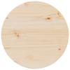 Natural Coffee Table 50 x 50 x 35 cm Solid Pine Wood