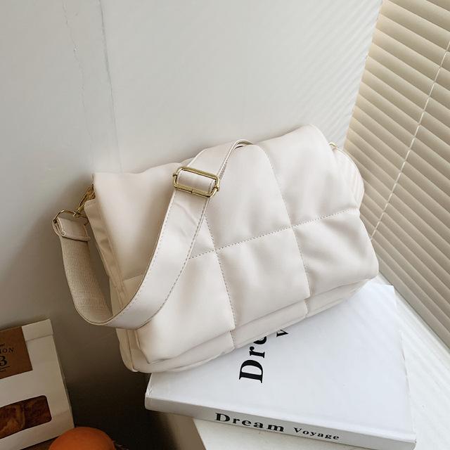 Vintage Large Capacity Armpit Bag Ladies Winter Soft PU Leather Women's Design Handbag Luxury Brand Shoulder Messenger Bag Totes