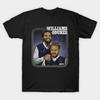 Men Black Print T-shirt Caleb Williams &Amp; Rome Odunze Chicago Step Brothers No-Cut Transfer Paper Print Cotton Tshirt