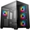 PC Case - DEEPCOOL - R-CG530-BKADA4-G-1 - Mini Tower - Mini-ITX / Micro-ATX / ATX & Micro-ATX Format - 4 ARGB Fans - Black