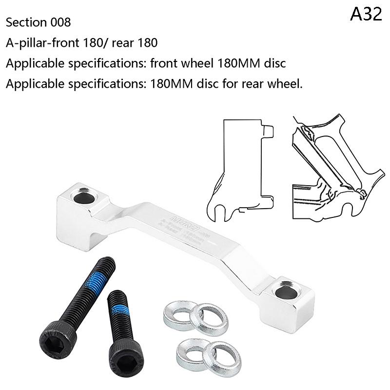 Adattatore Supporto Pinza Freno a Disco 140mm 160mm 180mm 203mm Adattatore Rotore Freno a Disco per Bicicletta con Bulloni
