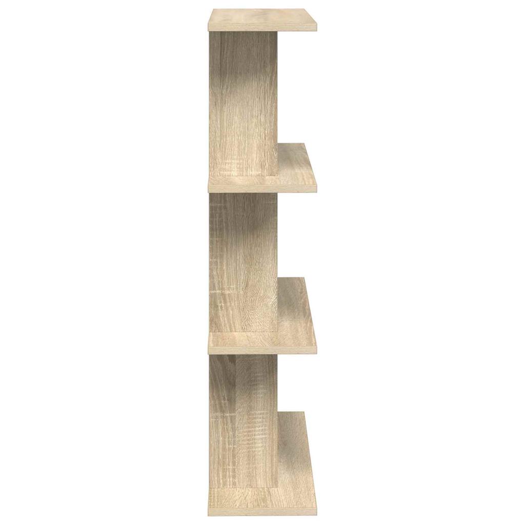 Wall Shelf Wall Mount Brown 56 X 20 X 90 Cm Particleboard