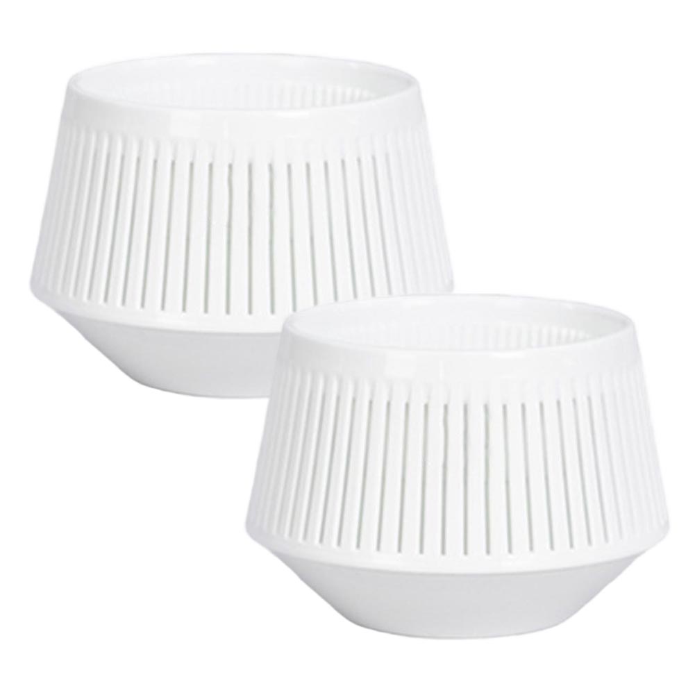 Decorative Cachepot For Orchids Cachepot Airflow Flower Pot 360 Ventilation Holes Dual-Layer Design Enhanced Air Circulation