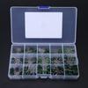 150pcs 100V 15 Value 0.33nF 470nF Polyester Film Capacitors Assortment Kit Box