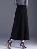 Elegant High-Waisted Fishtail A-Line Midi Skirt - Winter 2025 Slimming Style