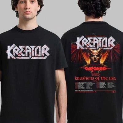 Kreator 2026 Krushers Of The USA Tour T-Shirt, Unisex Concert Tee S-5XL