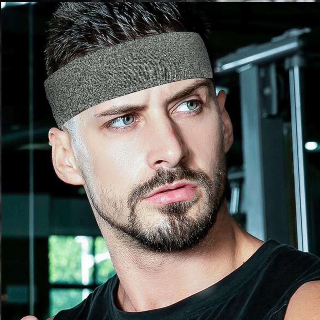 Sports Headband Yoga Fitness Sweat Absorbent Running Sports Sweat Guide