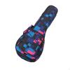 Padded Ukulele Bag Sheltering Gig with Accessory Pocket Reinforced