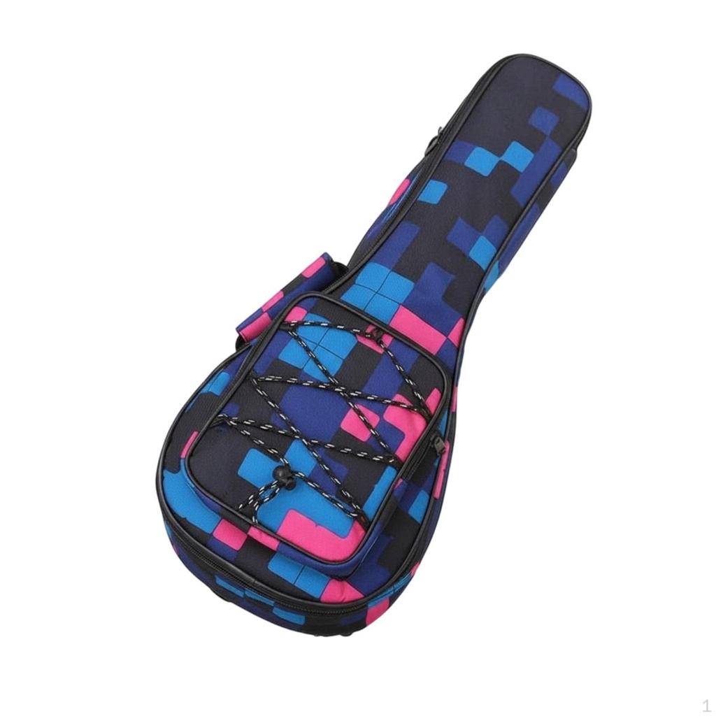 Padded Ukulele Bag Sheltering Gig with Accessory Pocket Reinforced
