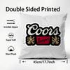 C-Coors Classic Cushion Cover Pattern Printed Pillowcase for Living Room Sofa Cushion Cover & Bedroom Decor
