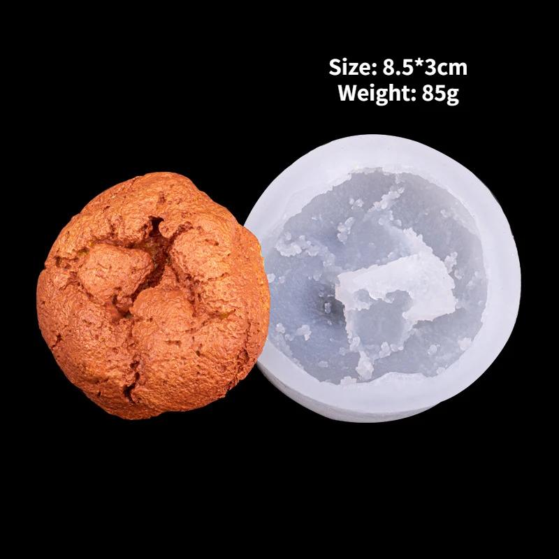 

Горячие 3D Силиконовые Симуляционные Хлеб Круассаны Грязные Булочки Мусс Шоколадные Формы Креативный Дизайн Французской Закуски DIY Изготовление Форма-Ракушка