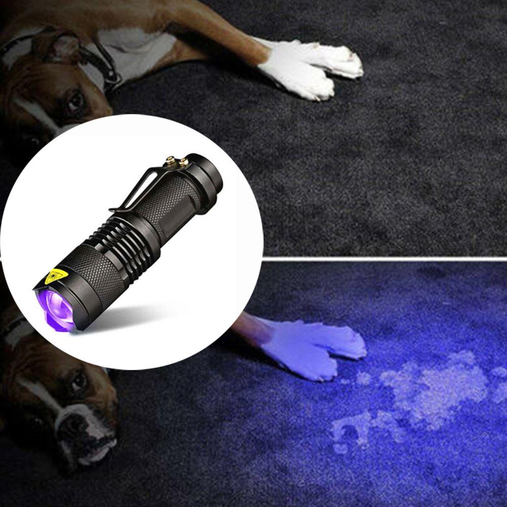 

395/365nM Inspection Ultra Violet Light Blacklight Lamp Torch Flashlight A