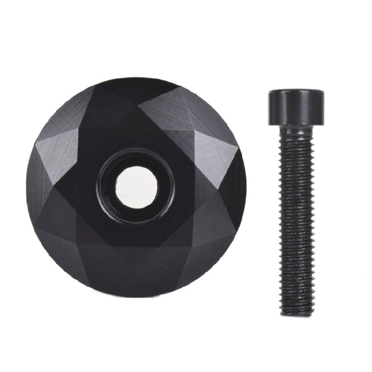 Aluminum Alloys Cycling Headset Cover Bicycles Headset Top Carbon Fiber Cap Bike Stem Top Cover Cycling Accessories