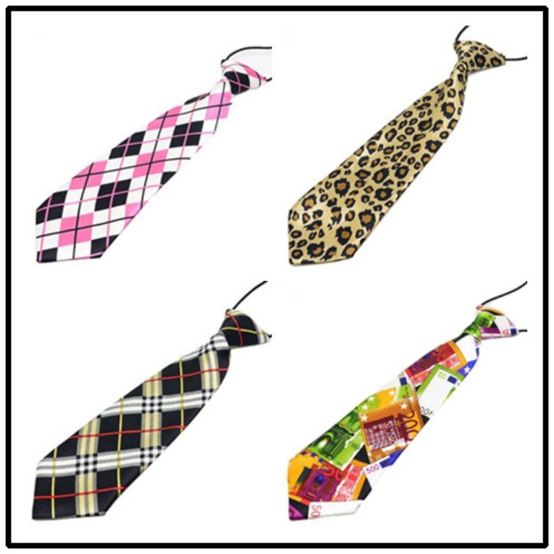 Kinderanzug Businessuniform Bedruckte Gestreifte Krawatte Gummiband Auftrittsgala Kinder Baby Accessoires