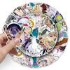 50 Magic Witch Hand Graffiti Stickers for Phone, Luggage, Skateboard - Creative Decoration