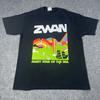 Maglietta Vintage ZWAN Billy Corgan Smashing Pumpkins Uomo L Tour Concerti Band Tee Maglietta Unisex