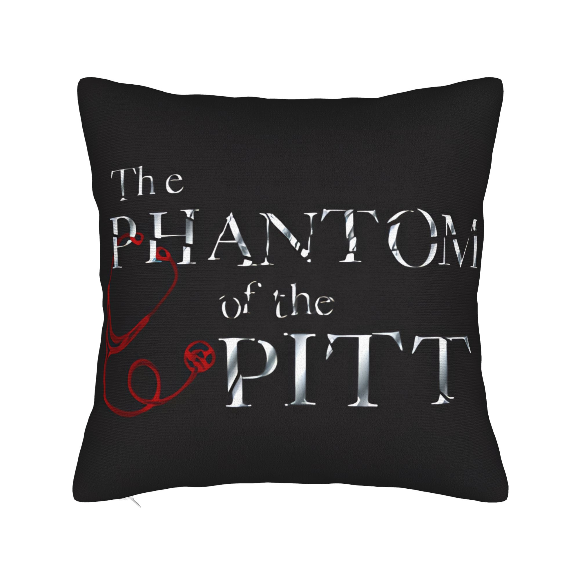 Pillow Case Pittsburgh Trauma Medical Center Square Pillow Cover For Living Room Sofa Cute Funny Pillowcases Peach skin 18*18(CM)-1Pcs