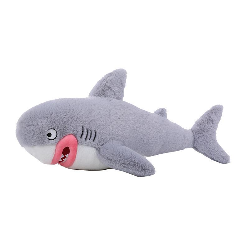 Cute Funny Red Lip Shark Plush Toy Cartoon Doll Girl Pillow Children's Gift