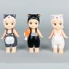 9pcs/set Cat Angel Life Action Figures Toys Ornaments Dolls for Fans Birthday Christmas Gifts