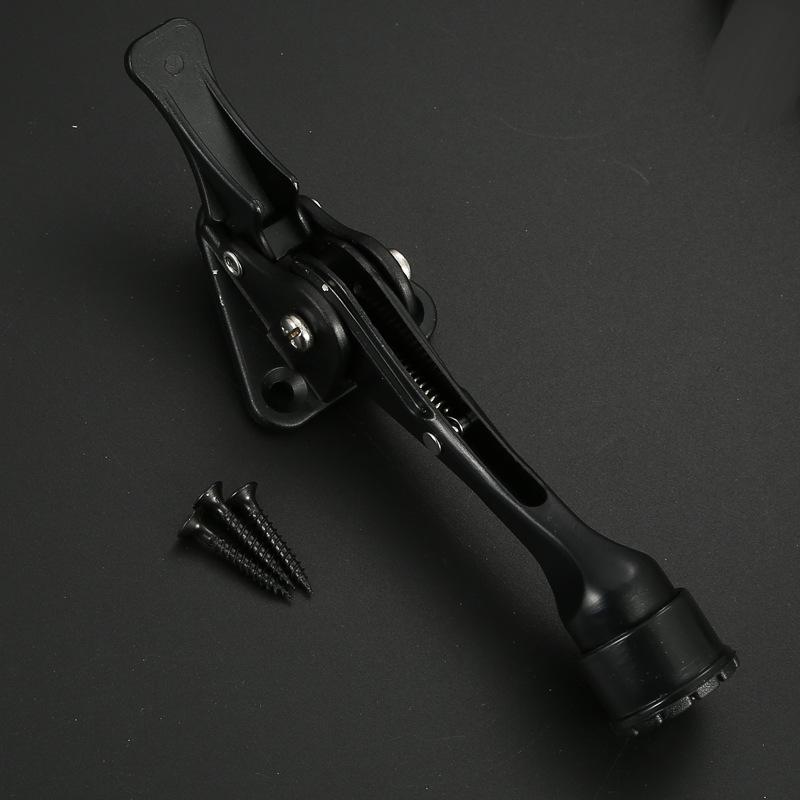 Türstopper Heavy Duty Zinklegierung Türstopper Bodenmontiert Torhalterung Kick-Down Türhalter für Zuhause Büro