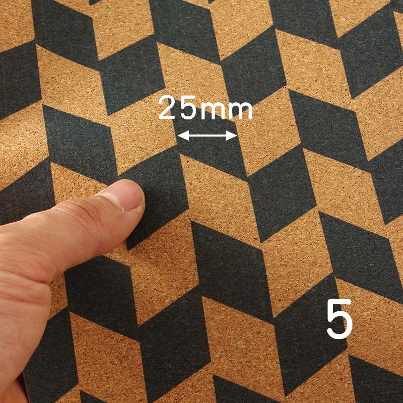 

Пробка, ткань из дуба, мелкие частицы без зазоров, деликатный узор, кожаная ткань ручной работы для DIY 45 * 30 см S