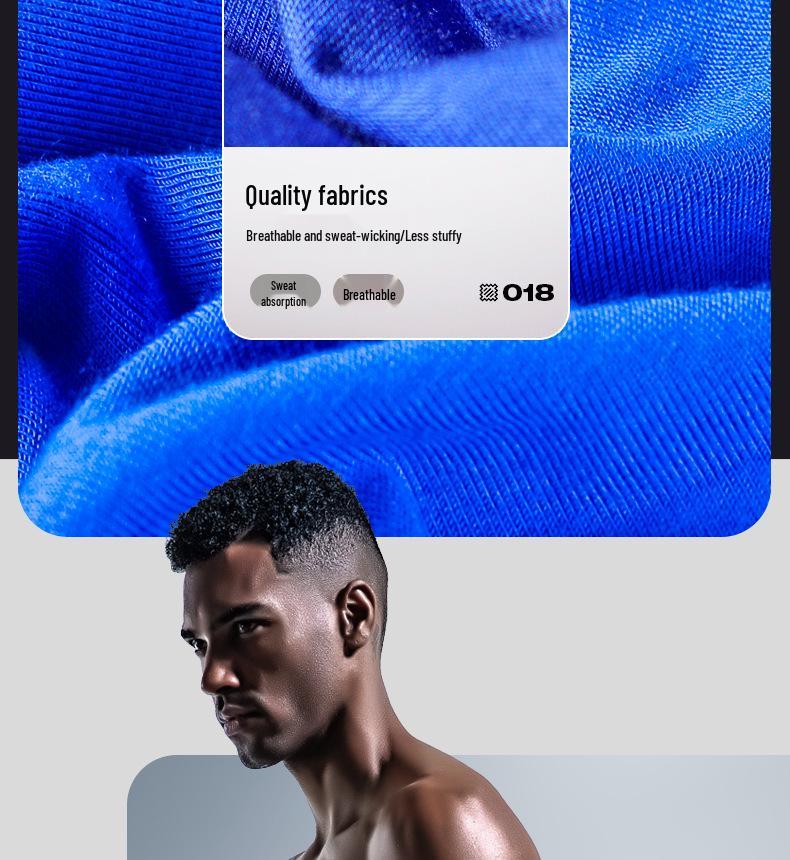 Pánské sportovní slipy s U-pouzdrem: Tenký, Prodyšný, Trojúhelníkový design s nízkým pasem