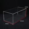 PAUDI MODEL Acrylic Display Case for Figures and Collectibles (32.5 x 16.5 x 13.5 cm, Black)