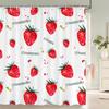 Fresh Fruit Pineapple Shower Curtain 3D Bath Screen Waterproof Fabric Bathroom Decor Large With Hook Bathroom Curtains